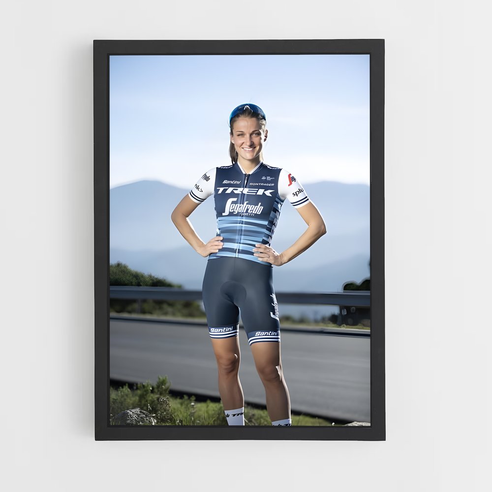 Poster La Reine de la Route – affiche Cyclisme (vue 2)
